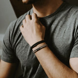 Pulseira de Corda Cáqui Knox Ravien