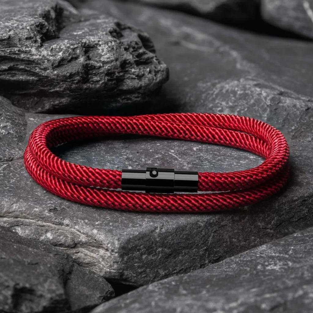 Pulseira masculina Knox Ravien com fecho magnético embutido