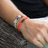 Pulseira com estilo náutico, resistente à água e elegante