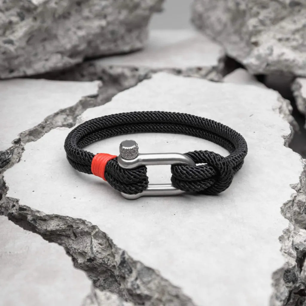 Pulseira com estilo náutico, resistente à água e elegante