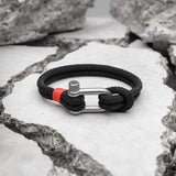 Pulseira com estilo náutico, resistente à água e elegante