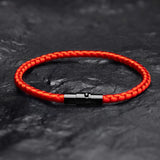 Pulseira feita com nylon ecológico e aço inoxidável premium